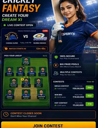 XPlayloginplay (XPlay login play) fantasy cricket & matchday visual 3